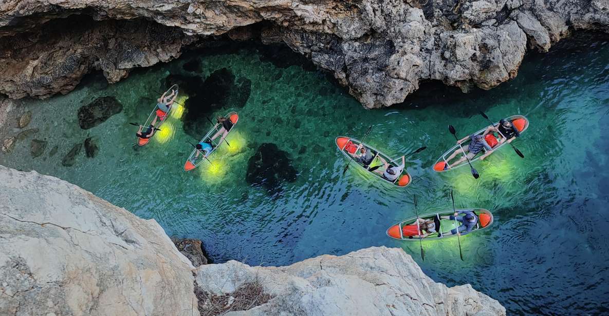 Pula: Blue Cave Clear-Bottom Kayak Sunset&Night Tour - Meeting Point Details