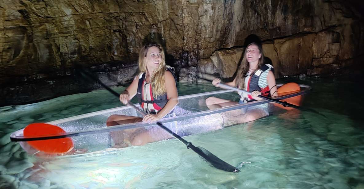 Pula: Blue Cave Illuminated Clear-Bottom Kayak Night Tour - Customer Reviews