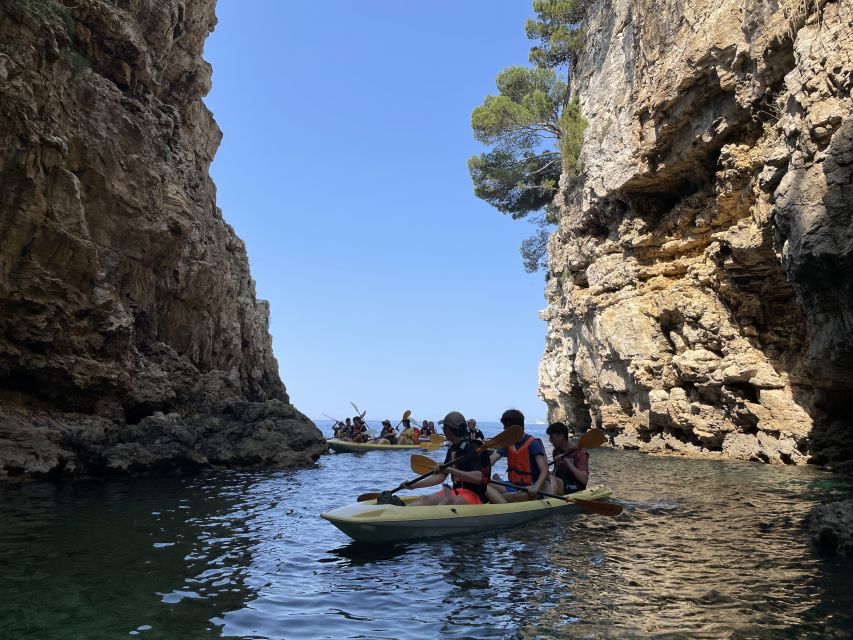 Pula: Blue Cave Kayak Tour, Snorkeling and Cliff Jumping - Activity Specifics