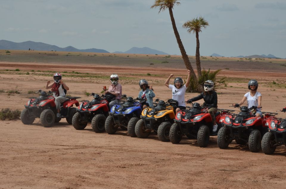 Quad Bike & Camel Ride Around Marrakech - Inclusions