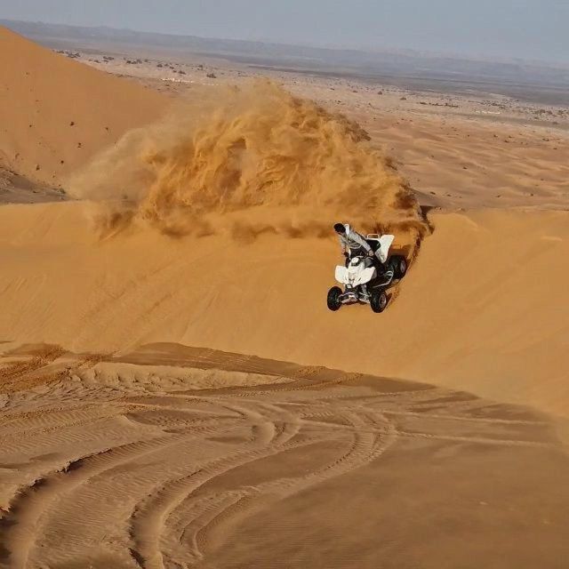 Quad Riding in Sand Dunes Merzouga Erg Chebbi Desert - Expert-Guided Quad Tours