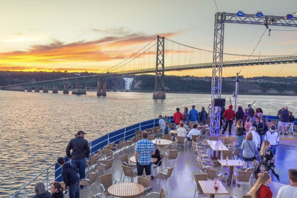 Québec City: Evening Cruise With Dance Floor and Live DJ - Participant Information