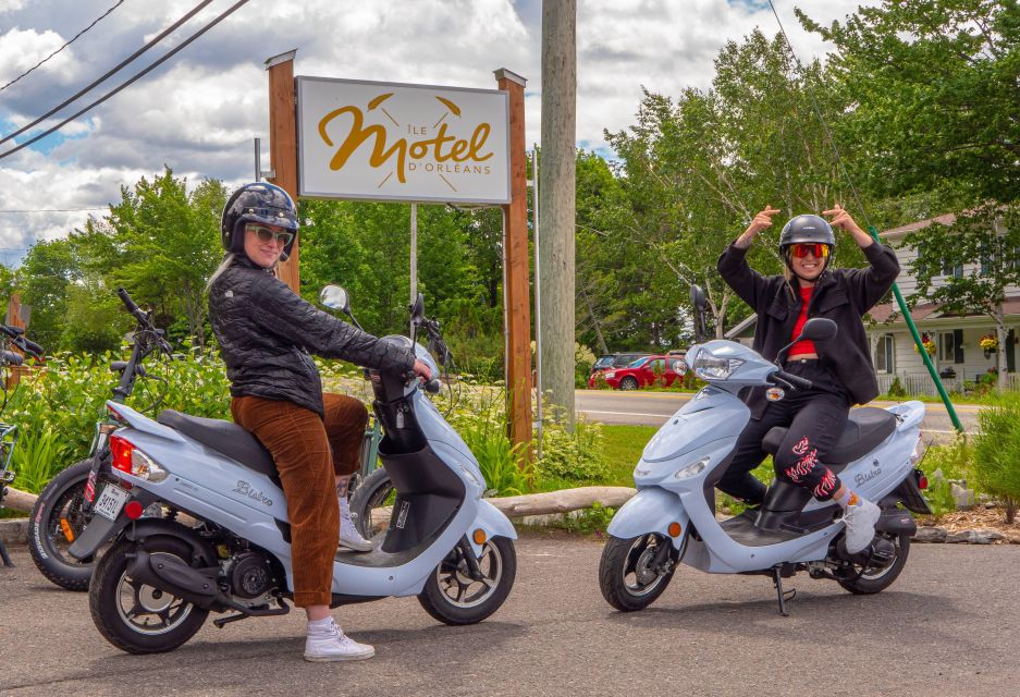 Quebec City : Scooter Rental on Ile Dorléans Agrotourism ! - Activity Description