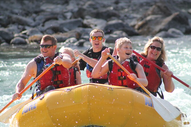 Rafting on Athabasca River Mile 5 in Jasper - Additional Information