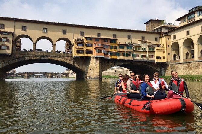 Rafting on the Arno River in Florence Under the Arches of Pontevecchio - Scenic Route Highlights