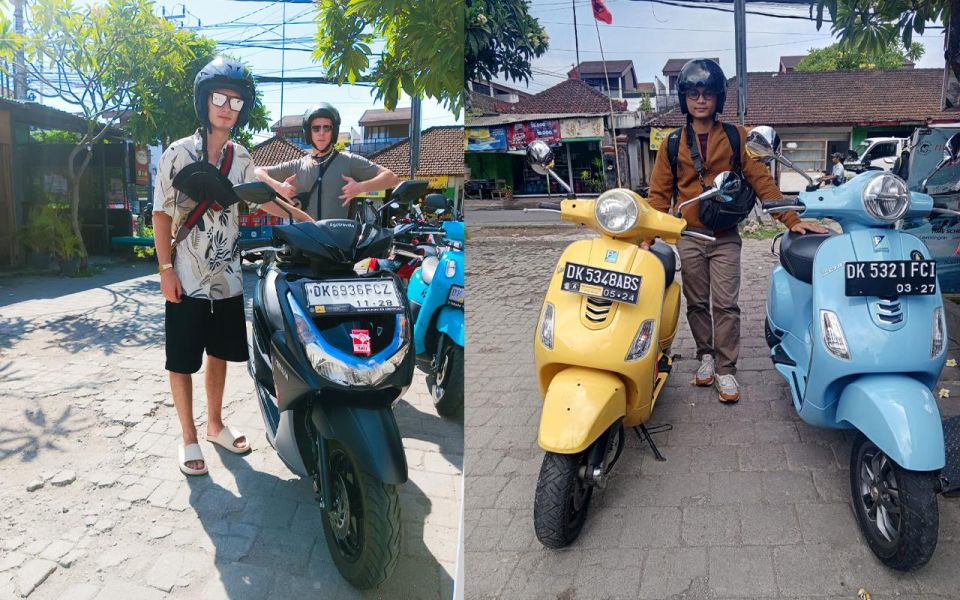 Rental Scooter or Motorbike In Bali Free Local Sim Card - Booking and Reservation Information