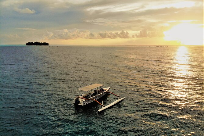 Romantic Private Sunset and Motu Dinner for Two - Weather Policy