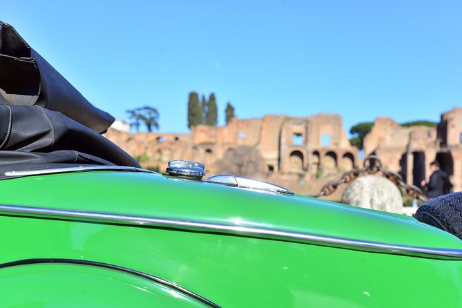 Rome Panoramic Tour by Vintage Classic Cabriolet Car or Vintage Minibus - Inclusions and Additional Perks