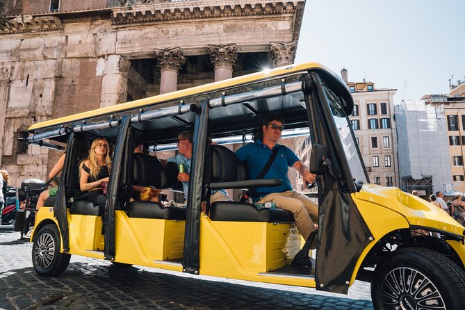 Rome Private 4 Hour Golf Cart Tour With Pick-Up and Drop-Off - Traveler Interaction and Sharing