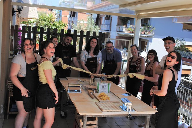 Rooftop Pasta Making in Rome - Pasta Making Process