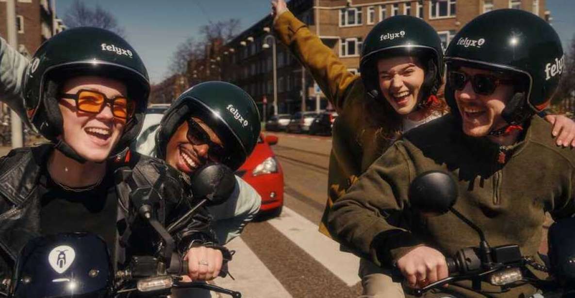 Rotterdam: Felyx E-Moped Day Pass - Full Description