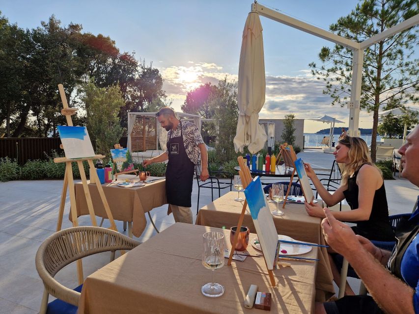 Rovinj: Artafera Painting Workshops - Paint, Wine & More - Full Workshop Description