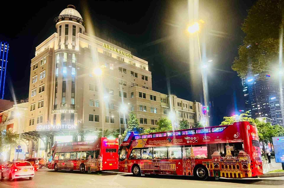 Saigon: City Sightseeing 45-Minute Panoramic Night Tour - Booking Policies and Options