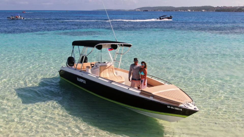 San Andres: Private San Andres Bay Tour by Luxury Speedboat - Tour Itinerary