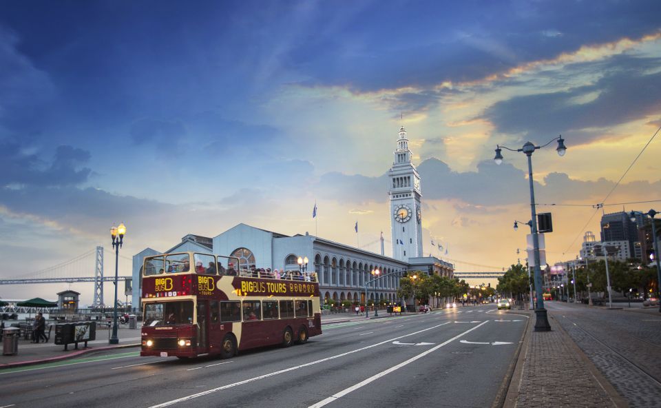 San Francisco: Panoramic Sunset Tour by Open-Top Bus - Participant Information