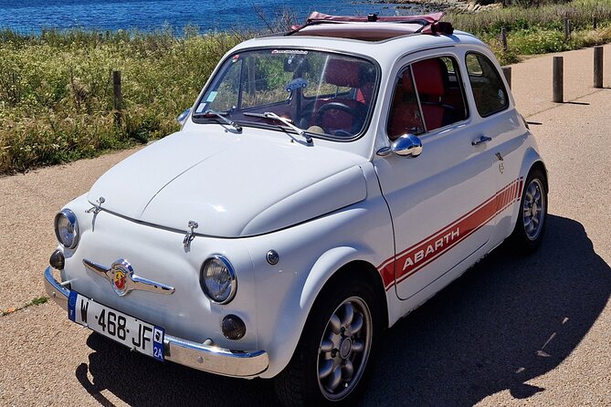 Sanguinaires Islands in Fiat 500 and Aperitif Private Circuit - Pickup Instructions
