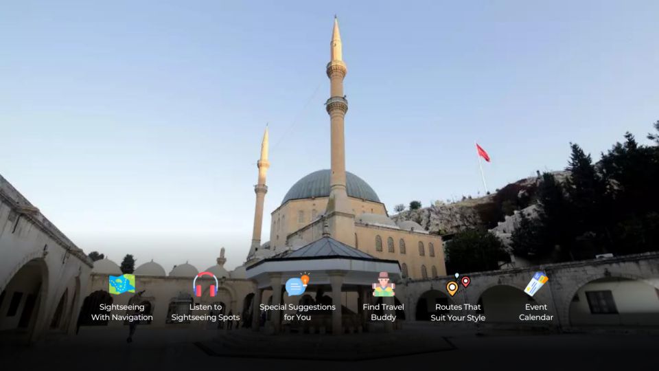Şanlıurfa: 5 Times Prayer With GeziBilen Digital Guide - Afternoon Prayer at Dergah Mosque