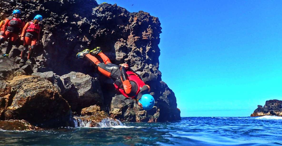 São Miguel: Coasteering Experience in Caloura - Booking Options