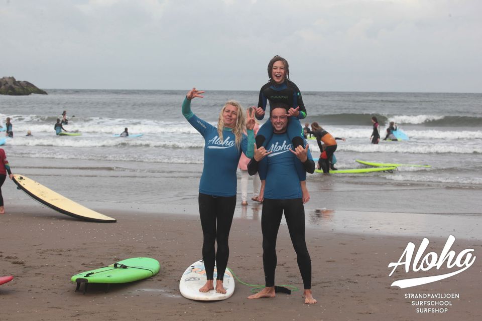 Scheveningen Beach: 1,5 Hour Surf Experience for Families - Reservation Information