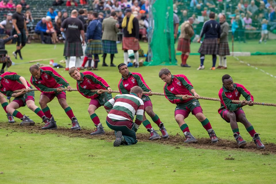 Scottish Highland Games Day Tour From Edinburgh - Strength Competitions