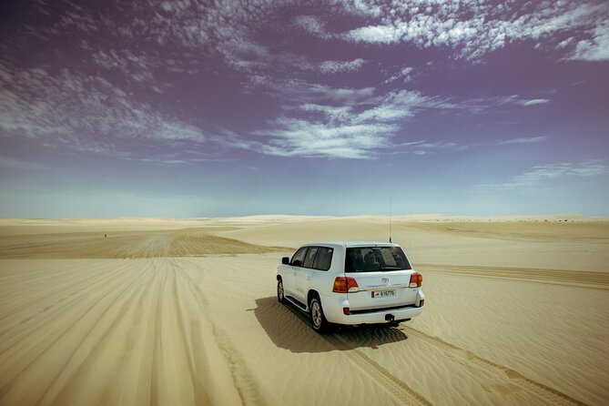 Sharing Desert Safari With Inland Sea Visit-With Pickup & Dropoff - Weather Contingency Plan