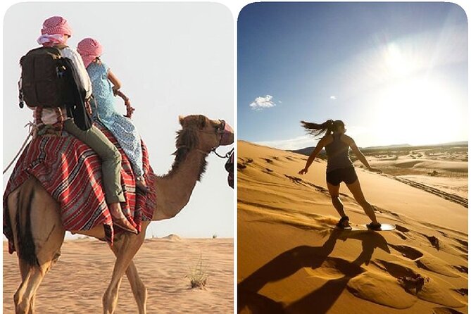 Sharing or Private Safari, Sand Boarding, Camel Ride, Inland Sea Quick Swim - Safety and Regulations