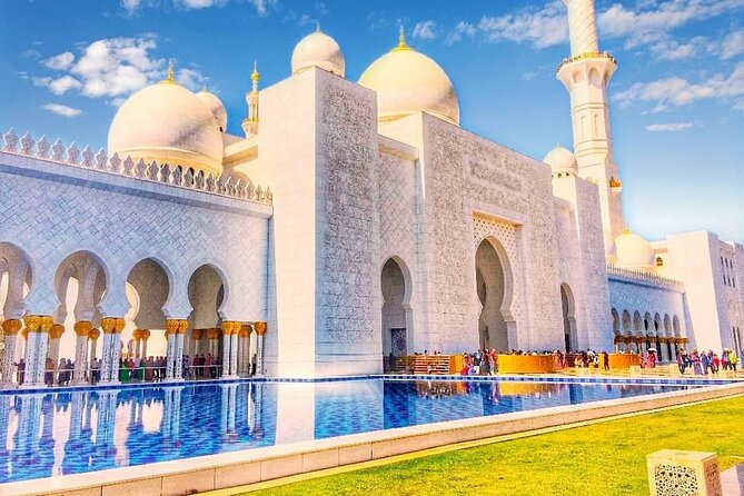 Sheikh Zayed Grand Mosque With Ferrari World From Dubai - How to Get There