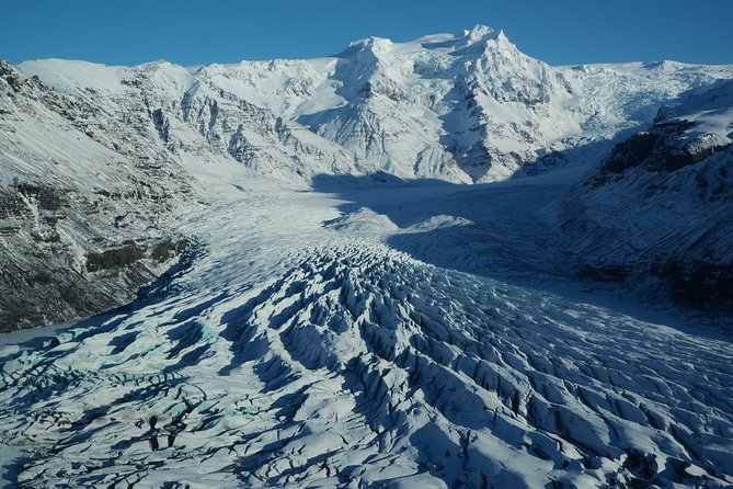 Sightseeing Flight Over Vatnajökull Volcanic Eruption Sites - Insightful Commentary