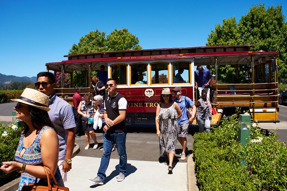 Sonoma Valley: Wine Trolley Tasting Tour With Lunch - Logistics and Meeting Point