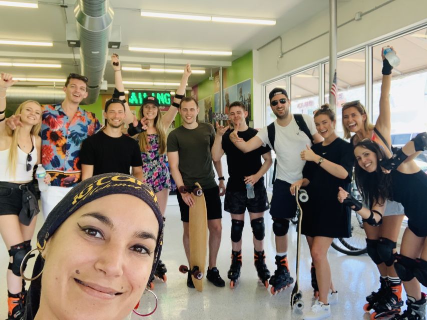 South Beach Rollerblade Rental - Inclusions