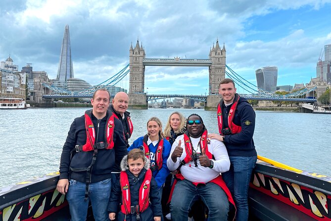 Speedboat the THAMES BEAST From Tower Millennium Pier - 40 Mins - Tour Duration and Pricing