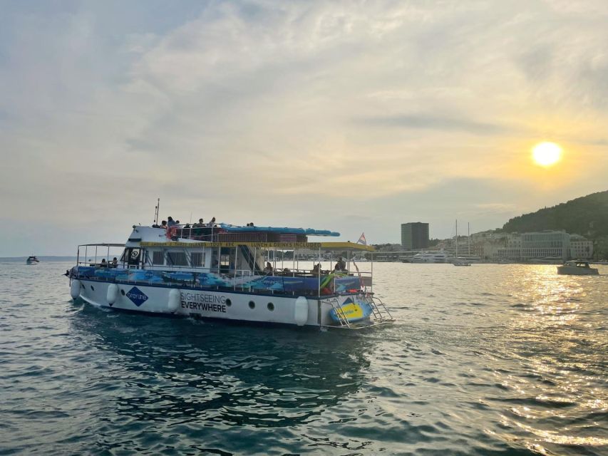 Split: 1.5-Hour Riviera Boat Cruise With a Free Drink - Inclusions