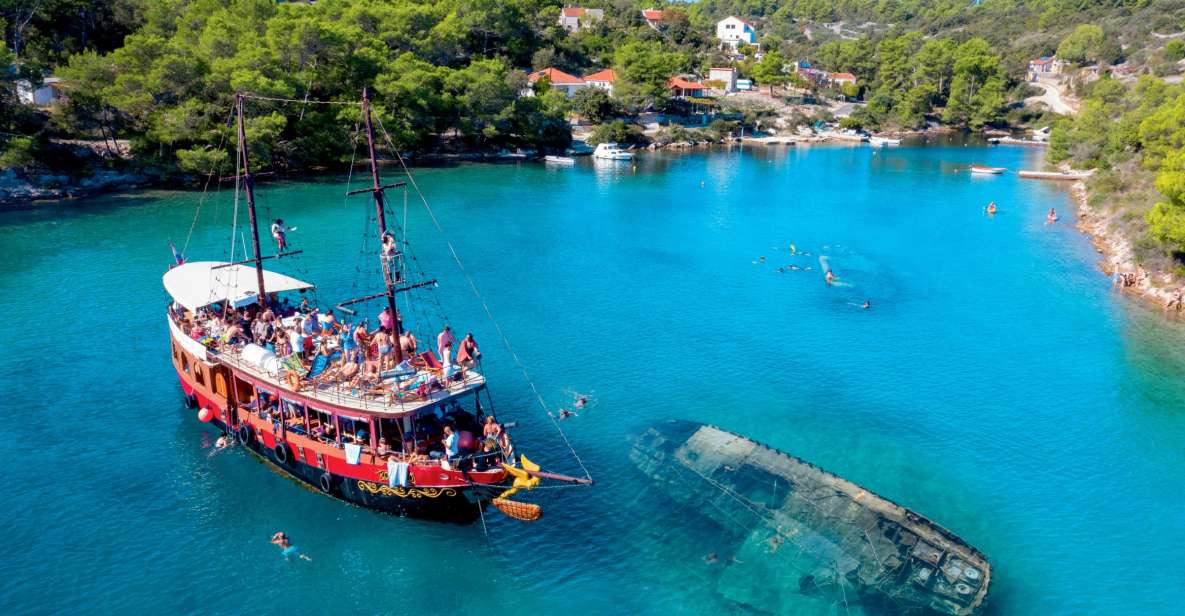 Split: Blue Lagoon Pirate Boat Cruise With Lunch and Drinks - Full Description