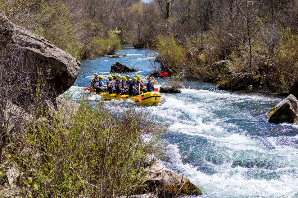 Split: Cetina River Whitewater Raft Trip With Pickup Option - Booking Options