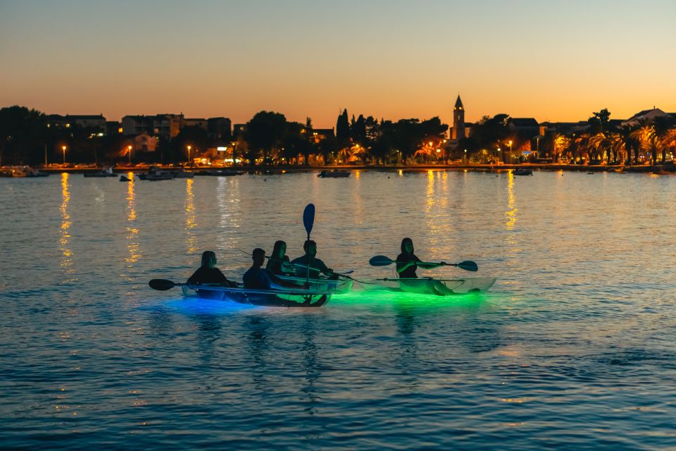 Split: Illuminated Evening Guided Kayaking Tour - Inclusions