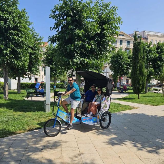 Split Tour in Private Electric Rickshaw-DIOCLETIAN TOUR - Navigate Split in an Electric Rickshaw