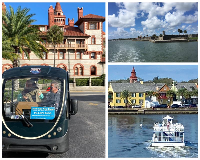 St. Augustine: Boat Cruise and Electric Golf Cart Tour - Accessibility and Suitability