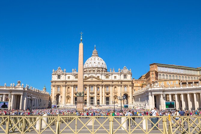 St Peters Guided Tour With Dome Climb and Basilica Inside - Meeting and Pickup Details
