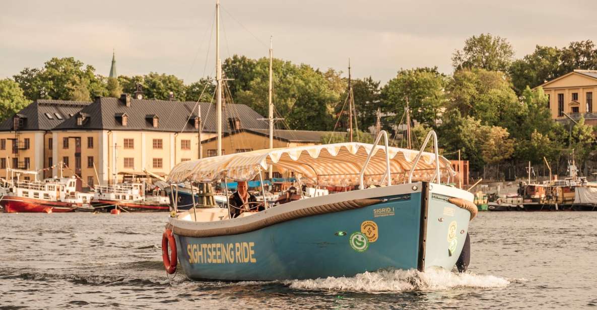 Stockholm: City Sightseeing Open Electric Boat Tour - Customer Reviews