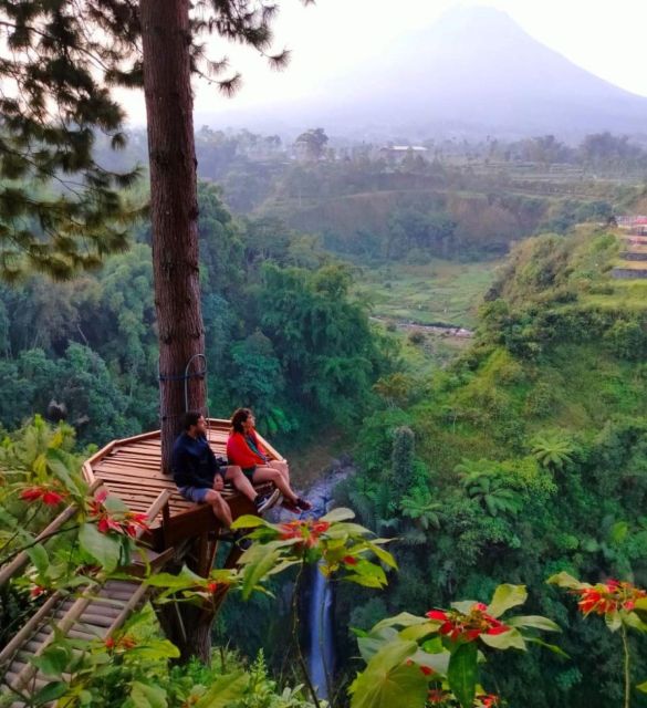 Sunrise Borobudur Hill - Waterfall - Full Description