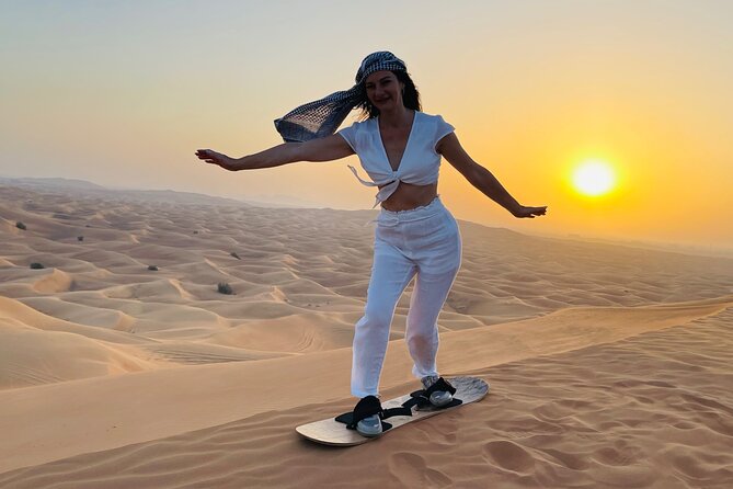 Sunrise Desert Safari With Sand Boarding and Camel Ride - Camel Ride Experience