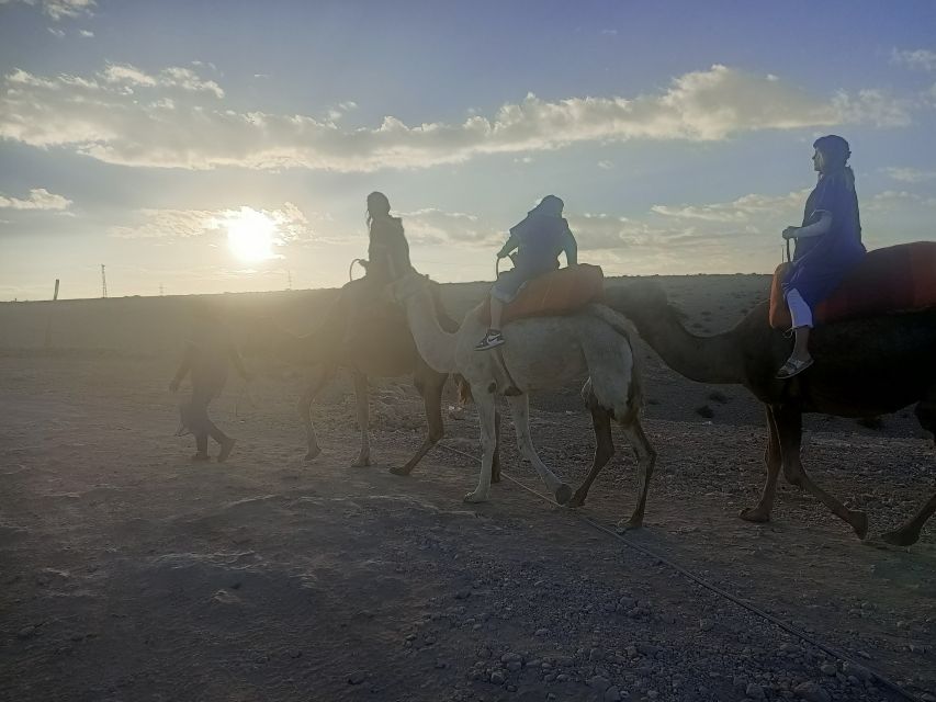 Sunset Camel Ride In Agafay Desert With Dinner - Scenic Exploration