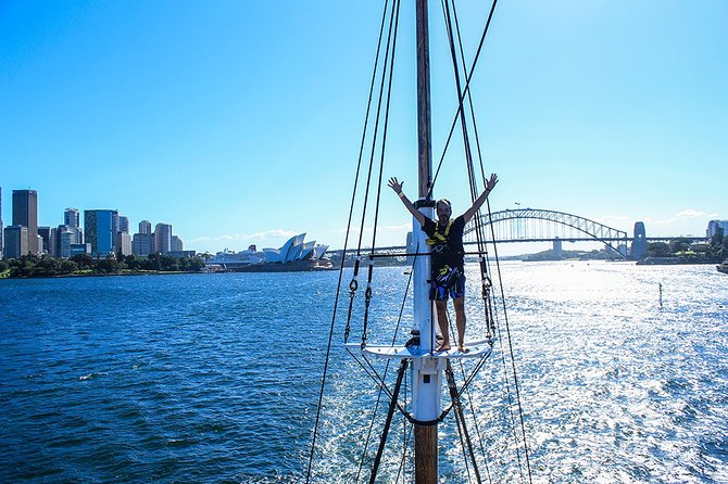 Sydney Harbour Tall Ship Laser Clay Shooting With Mast Climb - Booking and Pricing