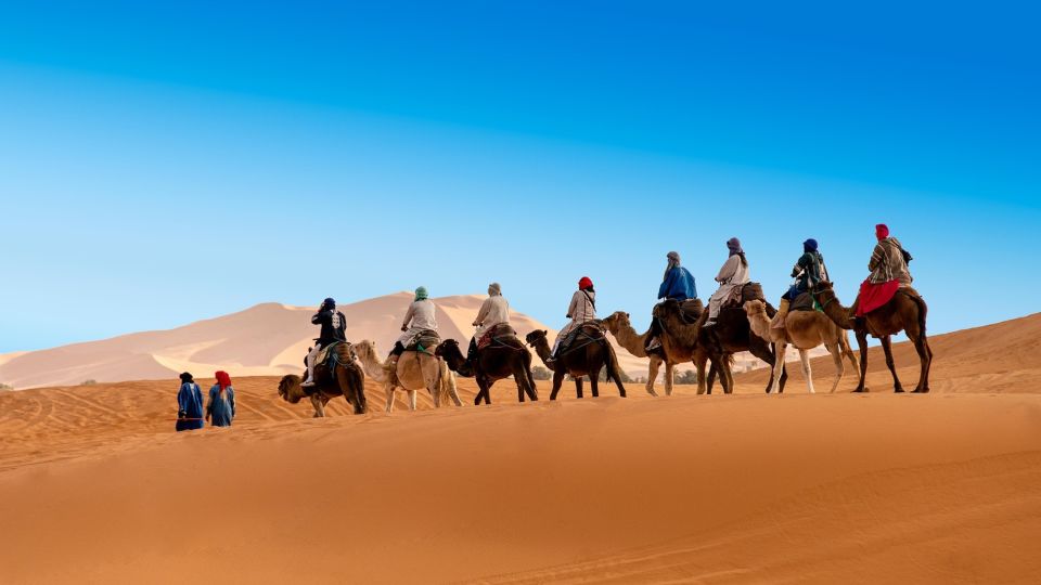 Tangier to Marrakech 6 Days to Chefchaouen and Sahara Desert - Camel Riding in the Sahara Desert