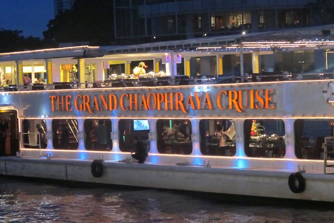 The Chaophraya Cruise : LUXURY 5 STAR Dinner Cruise Program - Additional Information