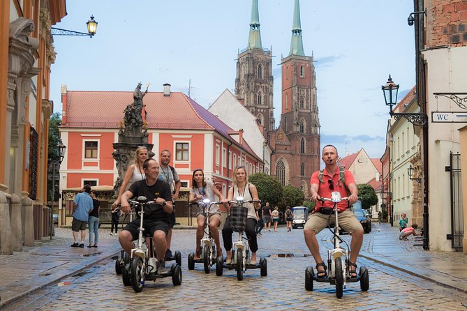 The Classic E-Scooter (3 Wheeler) Tour of Wroclaw - Everyday Tour at 6:00 Pm - Cancellation Policy Details