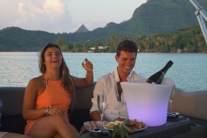 Toa Boat Bora Bora Private Sunset On Majestic Pontoon Boat - Reviews Overview