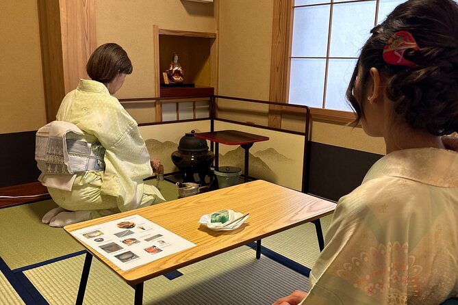 Tokyo : Genuine Tea Ceremony, Kimono Dressing, and Photography - Photography Options Available