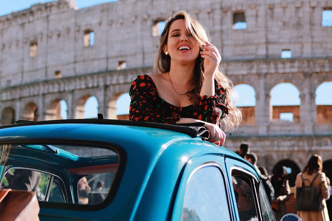 Tour of Rome Aboard a Vintage FIAT 500 - Pricing Details