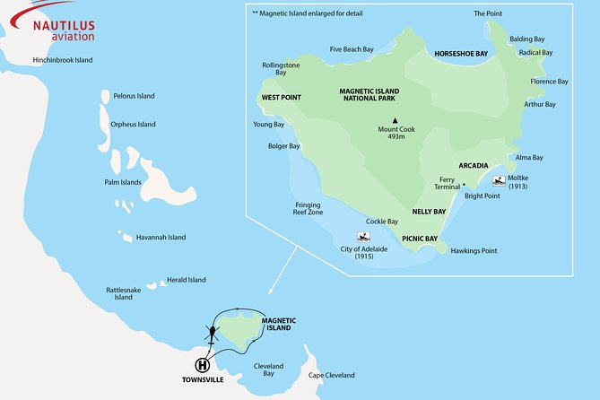 Townsville Helicopter Tour - Inclusions